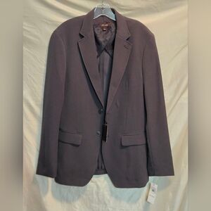 Tasso Elba Men's Jacket Sports Coat Size Small. Dark Grey Polyester NWT